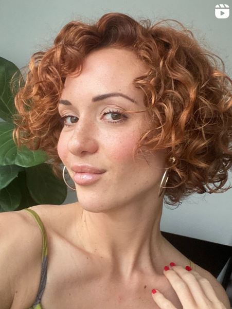 Full Length Hair Color & Curly Cut - Professional hair coloring Dubai