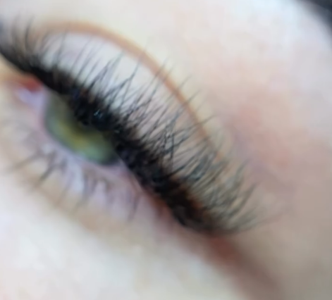 Classic eyelash extension result JVC Dubai